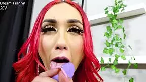 Trans Bombshell Mica Borges Toys Herself