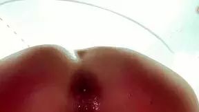 enjoyed a relaxing session in the bathroom with a friend