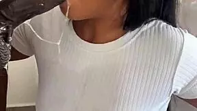 He Devours Huge Meat Dildo