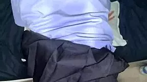 Hey, this 18yo Thai student gets fucked in her school uniform by a foreigner and takes a massive facial