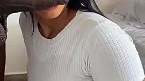 He Devours Huge Meat Dildo