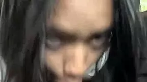 i suck the driver's huge dick to pay for the trip