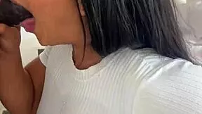 He Devours Huge Meat Dildo