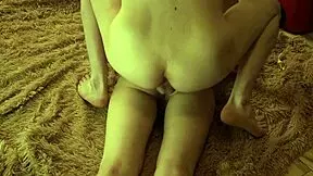 hot anal sex with petite 18+ girl on the carpet