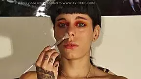 teen girls explore huge snot from sneezing in european fetish pov with hungarian goth