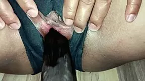 Fat secretary with big boobs blowjob her boss in quickie creampie with wet shaved pussy