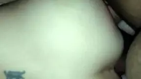 Daddy's Petite Slut Takes Monster Cock In Assfucking Doggystyle With Milf Girlfriend Bent Over