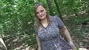 Pov kommst du mit mir auf ao wandertour in den wald