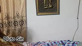 The step mother walks in on me screwing my boyfriend. She jumps in for a wild ffm threesome.