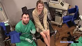 Dr. Tampa's lesbian torment clinics feature Olivia Kassady screaming in the hospital with toys and handcuffs.