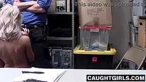 teen suspect alice nicole disciplined with cum in mouth this little bitch thought she could steal