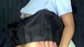Petite Asian Student Fucked In Uniform By Stranger