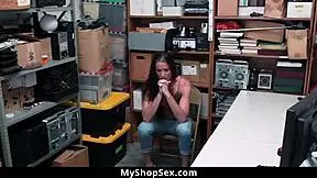 Hot Milf Caught Stealing, Punished With Cowgirl Riding And Tight Pussy Domination.