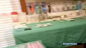 Dr. Tampa's lesbian torment clinics feature Olivia Kassady screaming in the hospital with toys and handcuffs.