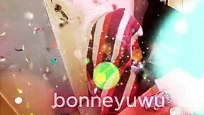 bonneyuwu - 18 36 bartender le paga a bonney por chupar un dildo, cute in miniskirt 😘