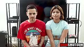 step granny cares for step grandson and step granddaughter