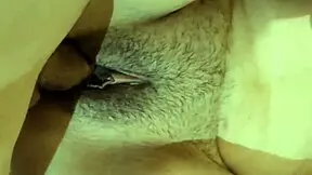 i feel so aroused wetting my young stepsister's juicy cunt with huge cum, her big ass dripping wet