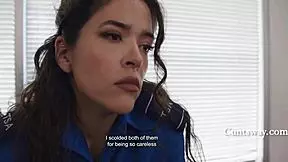 Officers Inspect Teens with Toys and Fisting in Office