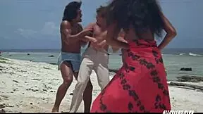 Manuia Taie stars in the retro blue film Pacific Banana from 1981, featuring sexy pornstars and big boobs.