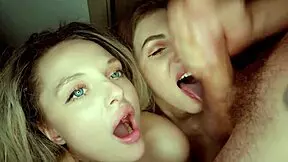 Party Bottle Game Leads To Amazing Orgy With Face Fucking