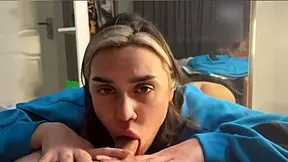 My best friend's girlfriend gave me an unforgettable blowjob while he was out