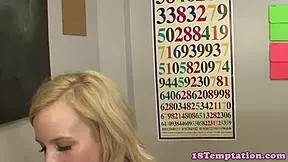 Real Amateur Teen Tugs Dick in POV Roleplay Session