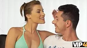 Pretty girl gets naughty with her perverted father-in-law