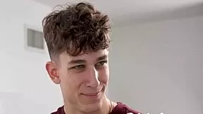 Nerdy teen step cousin Leana Lovings has huge crush on Parker Ambrose's monster cock.