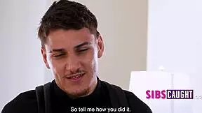 Slutty Step Sis In Jeans Gets Fucked In Taboo Group