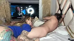 i make two horny latinas suck my cock together