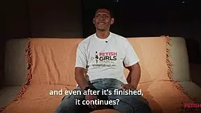 Interview With Pretty Brazilian Carlao Villar In Casting