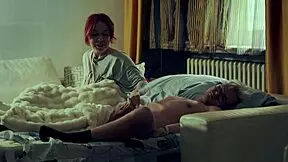 step mom shares bed with step son - naughty nighttime fun?