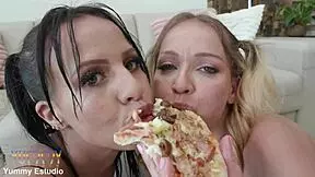 P-Love 3 Starring Slutty Latinas Larissa Leite and Elisa Santos Piss Drinking Puke Fisting