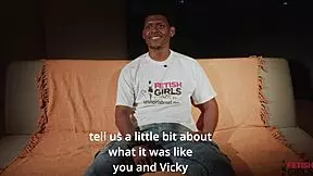 Interview With Pretty Brazilian Carlao Villar In Casting