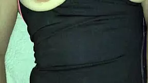 my student's tight first time in college close up