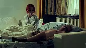 step mom shares bed with step son - naughty nighttime fun?