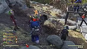 Can You Believe Crazycat Is Fucking Eight Horny Virgins In Fallout 76? It's Insane!