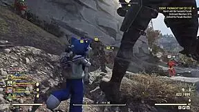 Can You Believe Crazycat Is Fucking Eight Horny Virgins In Fallout 76? It's Insane!