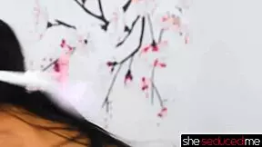 Pretty Brunette Hunts Easter Eggs In Seductive Way