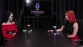 Bruna Ferrari Discusses Anal Fetish Projects and Porn Differences in Sheer Red Outfit