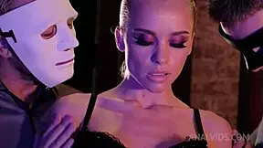 She thought it was a room with teddy bears, but got rough double sex