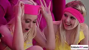 my lesbian bffs make me squirt every time.