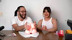 Reviewing the small doll from mrl sex dolls, featuring natural tits and bareback action.