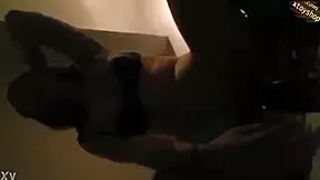 Hot Horny Greek Teen Rides Bottle Passionately