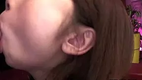 Japanese model Yui Misaki performs uncensored oral in lingerie