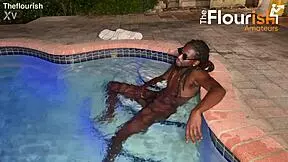 Amy Quinn and Prophet have poolside fun in Miami trailer