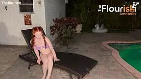 Amy Quinn and Prophet have poolside fun in Miami trailer