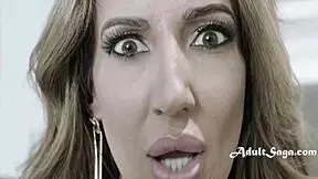 Richelle Ryan shows her pussy to stepson Josh Rivers.