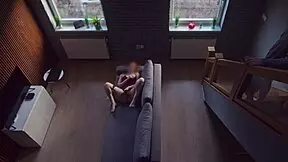 roommate caught me masturbating and i kept going as he watched