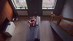 roommate caught me masturbating and i kept going as he watched